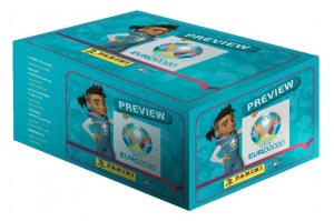 PANINI UEFA EURO 2020 PREVIEW STICKERS BOITE 120 POCHETTES
