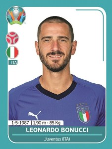 PANINI UEFA EURO 2020 PREVIEW STICKERS BONUCCI