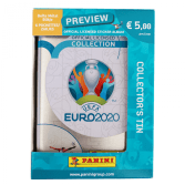 PANINI UEFA EURO 2020 PREVIEW STICKERS ORANGE BOITE METAL
