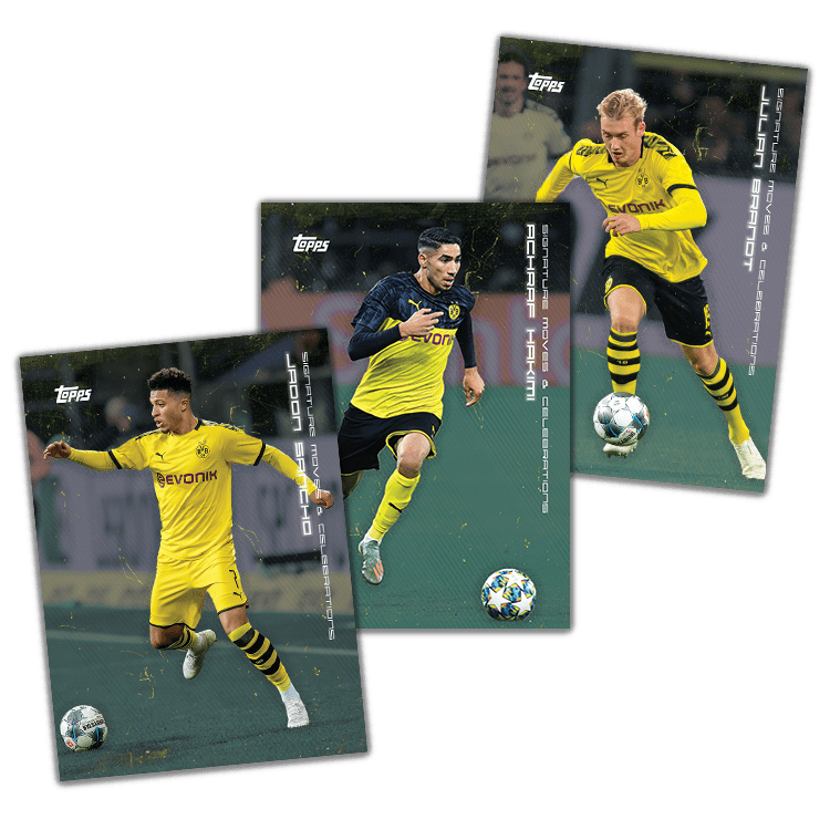 TOPPS BORUSSIA DORTMUND EXEMPLES DE CARTES 03