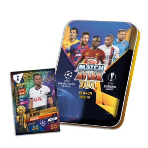 TOPPS MATCH ATTAX 101 2019-20 GRANDE BOITE METAL