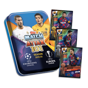 TOPPS MATCH ATTAX 101 2019-20 PETITE BOITE METAL D