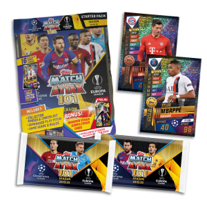 TOPPS MATCH ATTAX 101 2019-20 STARTER PACK BUNDLE