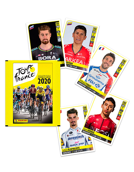 PANINI TOUR DE FRANCE 2020 VUE GENERALE