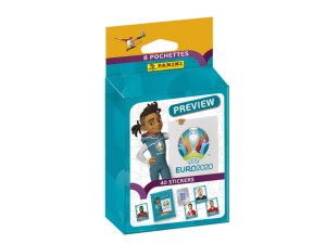 PANINI UEFA EURO 2020 PREVIEW STICKERS FRANCE BLISTER 8 POCHETTES