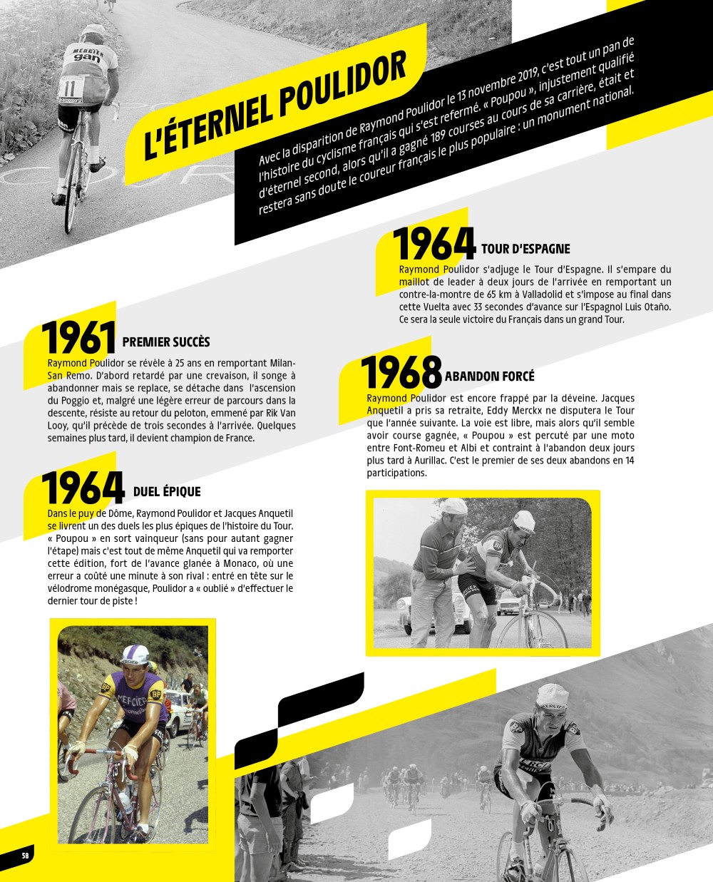 PANINI TOUR DE FRANCE 2020 PAGE 58 POULIDOR