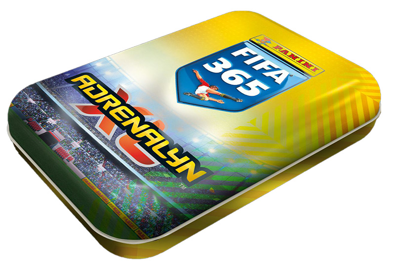 PANINI ADRENALYN XL FIFA 365 2021 PETITE BOITE EN METAL TIN BOX