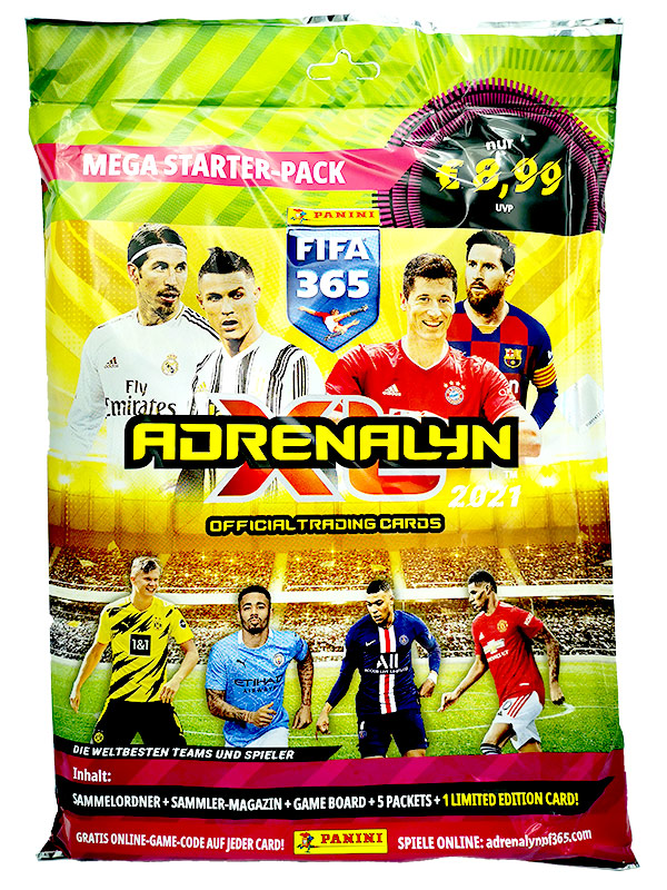 PANINI ADRENALYN XL FIFA 365 2021 STARTER PACK