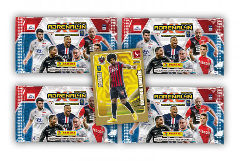 PANINI ADRENALYN XL LIGUE 1 2020-2021 BLISTER DE 4 POCHETTES DANTE