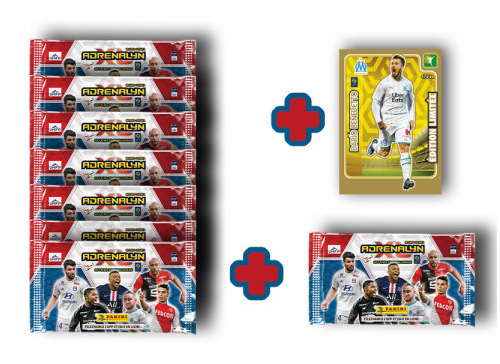 PANINI ADRENALYN XL LIGUE 1 2020-2021 BLISTER DE 8 POCHETTES BENEDETTO