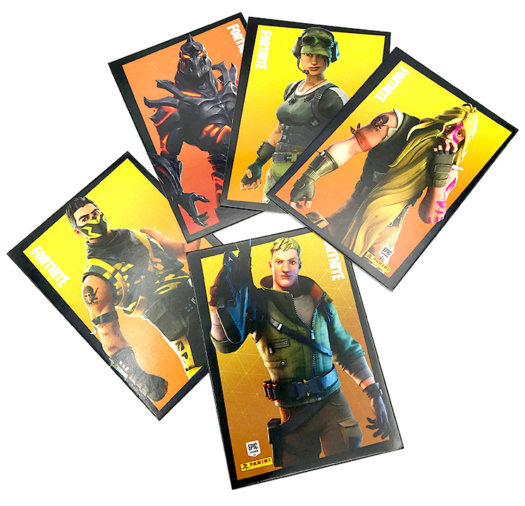 PANINI « FORTNITE RELOADED TRADING CARDS » : premiers visuels