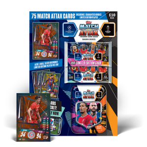 TOPPS MATCH ATTAX CHAMPIONS LEAGUE 2020-21 COLLECTOR PACK 5 POCHETTES ET PETITE BOITE NEYMAR
