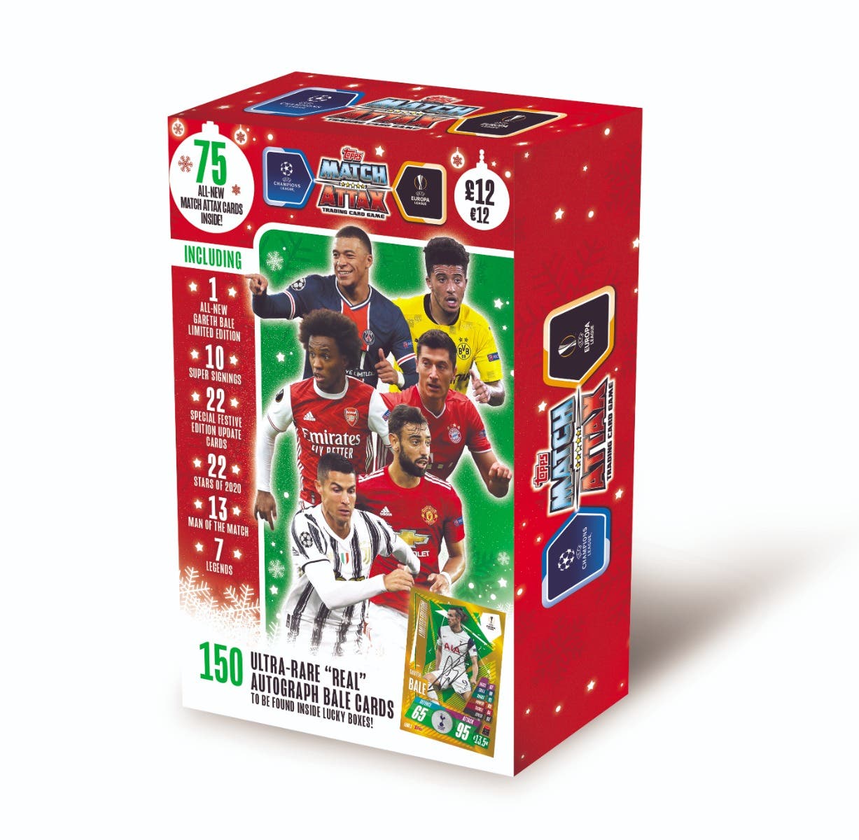 TOPPS MATCH ATTAX CHAMPIONS LEAGUE 2020-21 FESTIVE BOX