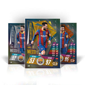 TOPPS MATCH ATTAX CHAMPIONS LEAGUE 2020-21 LE MESSI