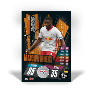 TOPPS MATCH ATTAX CHAMPIONS LEAGUE 2020-21 MATCHWINNERS MW3 UPAMECANO