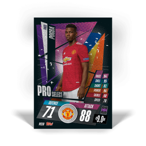 TOPPS MATCH ATTAX CHAMPIONS LEAGUE 2020-21 PRO SELECT PS10 POGBA