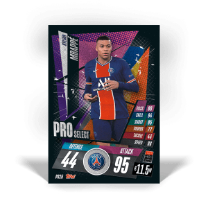 TOPPS MATCH ATTAX CHAMPIONS LEAGUE 2020-21 PRO SELECT PS15 MBAPPE