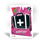 TOPPS MATCH ATTAX CHAMPIONS LEAGUE 2020-21 TACTIC CARD T3 INJURY CARD