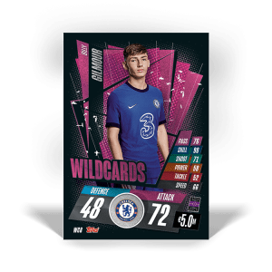 TOPPS MATCH ATTAX CHAMPIONS LEAGUE 2020-21 WILDCARDS WC8 GILMOUR