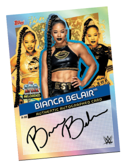 TOPPS WWE SLAM ATTAX RELOADED 2020 AUTOGRAPHED CARD BIANCA BELAIR