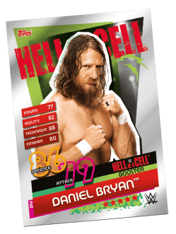 TOPPS WWE SLAM ATTAX RELOADED 2020 HELL IN A CELL BOOSTER DANIEL BRYAN