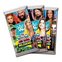 TOPPS WWE SLAM ATTAX RELOADED 2020 MODELES DE POCHETTES DE 7 CARTES