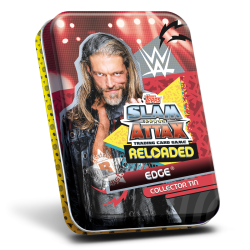 TOPPS WWE SLAM ATTAX RELOADED 2020 PETITE BOITE COLLECTOR TIN LE EDGE
