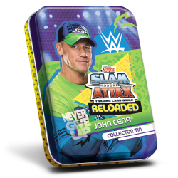TOPPS WWE SLAM ATTAX RELOADED 2020 PETITE BOITE COLLECTOR TIN LE JOHN CENA