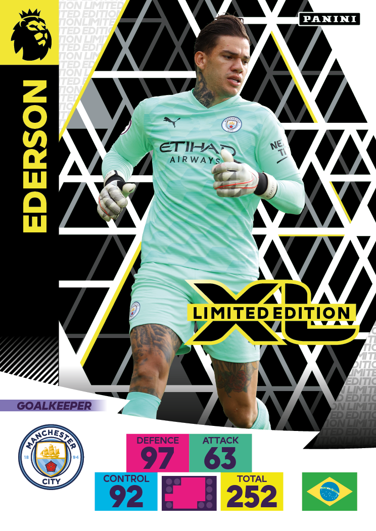 PANINI ADRENALYN XL PREMIER LEAGUE 2020-21 LE EDERSON