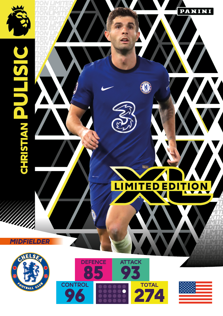 PANINI ADRENALYN XL PREMIER LEAGUE 2020-21 LE PULISIC