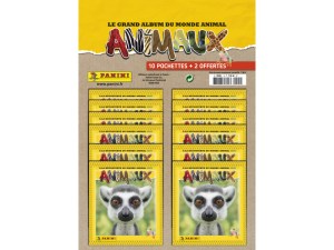 PANINI ANIMAUX 2020 MULTIPACK DE 10 POCHETTES