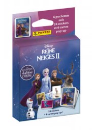 PANINI LA REINE DES NEIGES 2 COLLECTION CRISTAL BLISTER 6 POCHETTES