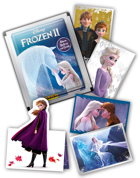 PANINI LA REINE DES NEIGES 2 COLLECTION CRISTAL VUE GENERALE