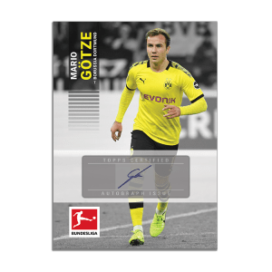 TOPPS ON DEMAND BUNDESLIGA SERIE 2 CARTE GOTZE SIGNATURE