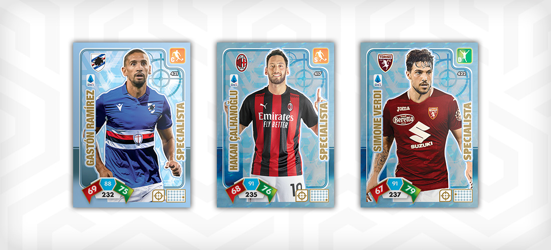 PANINI ADRENALYN XL CALCIATORI 2020-2021 CARTES SPECIALISTA