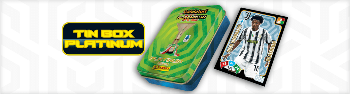 PANINI ADRENALYN XL CALCIATORI 2020-2021 VISUEL PETITE BOITE METAL