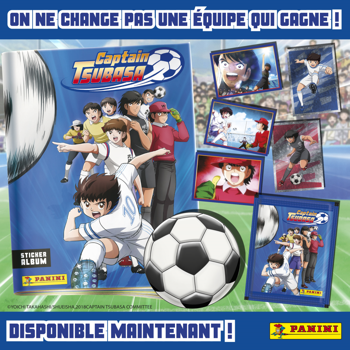PANINI CAPTAIN TSUBASA ANNONCE