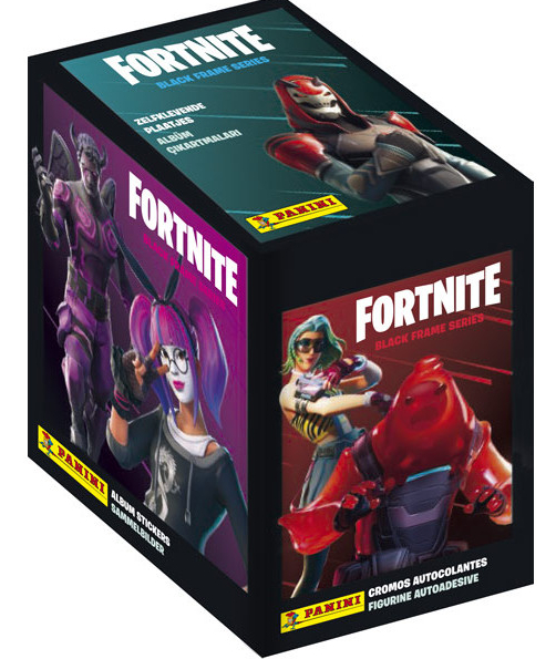 Panini Fortnite – Lot De 7 Boosters + 1 Sticker Aléatoire – 352 Autocollants à Collectionner, Dont 96 Spéciaux