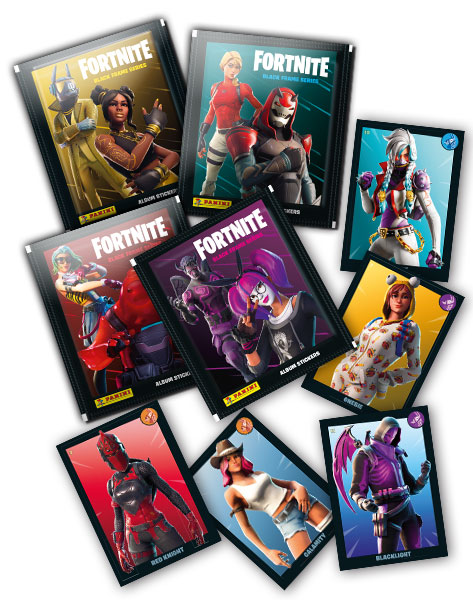 PANINI FORTNITE STICKERS 2020 VUE GENERALE