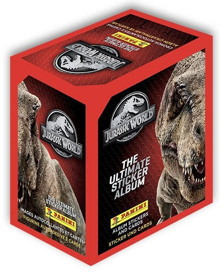 PANINI JURASSIC WORLD ULTIMATE STICKERS BOITE 36 POCHETTES