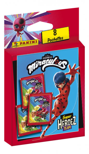 PANINI MIRACULOUS 2020 BLISTER 8 POCHETTES