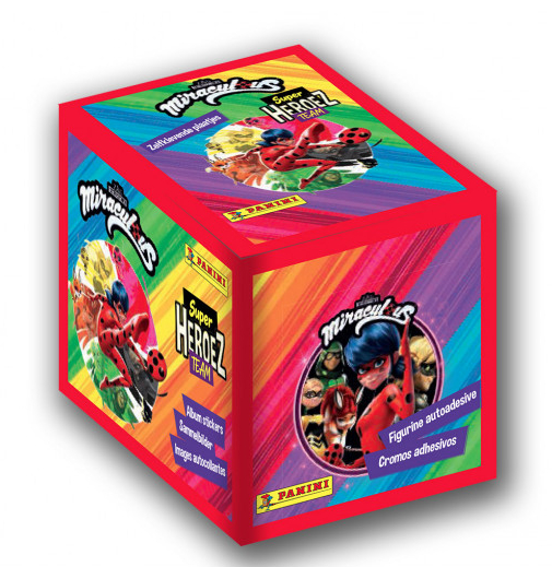 PANINI MIRACULOUS 2020 BOITE 50 POCHETTES