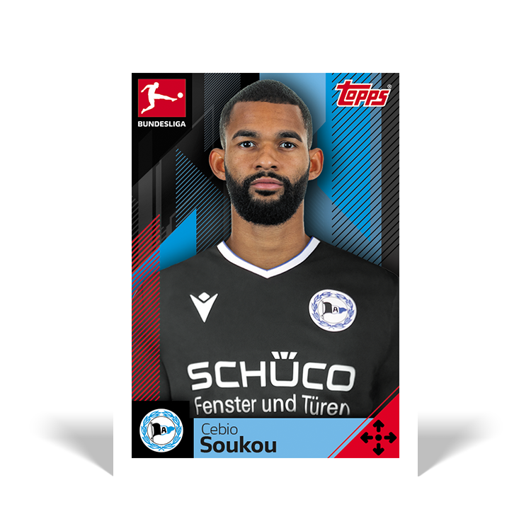 TOPPS BUNDESLIGA STICKERS 2020-2021 CEBIO SOUKOU