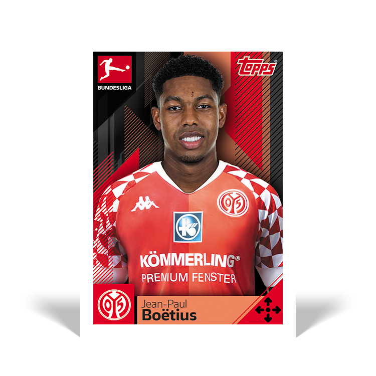 TOPPS BUNDESLIGA STICKERS 2020-2021 JEAN-PAUL BOETIUS