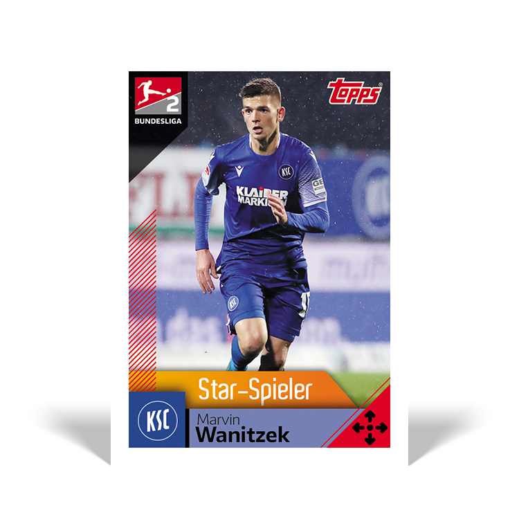 TOPPS BUNDESLIGA STICKERS 2020-2021 MARVIN WANITZEK