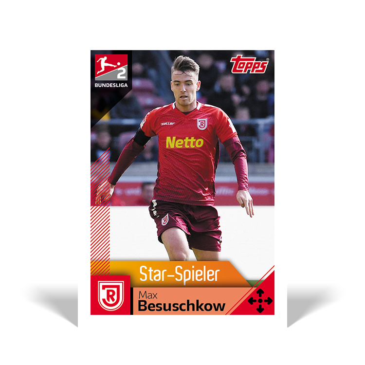 TOPPS BUNDESLIGA STICKERS 2020-2021 MAX BESUSCHKOW