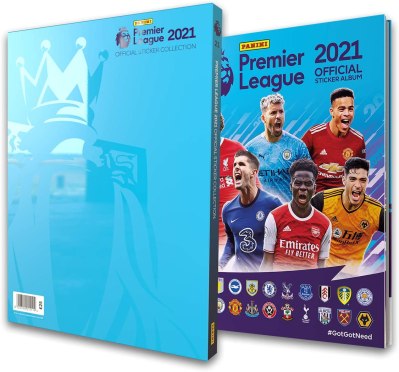 PANINI PREMIER LEAGUE STICKERS 2021 ALBUM RIGIDE OUVERT