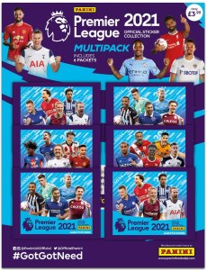 PANINI PREMIER LEAGUE STICKERS 2021 MULTIPACK