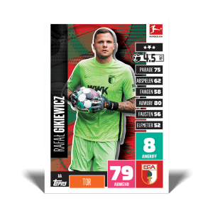 TOPPS MATCH ATTAX BUNDESLIGA 2020-21 11 GIKIEWICZ