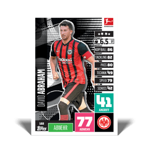 TOPPS MATCH ATTAX BUNDESLIGA 2020-21 122 ABRAHAM